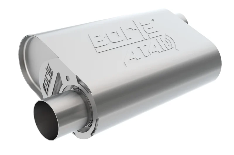 Borla 400943 - CrateMuffler, T-304 Stainless Steel