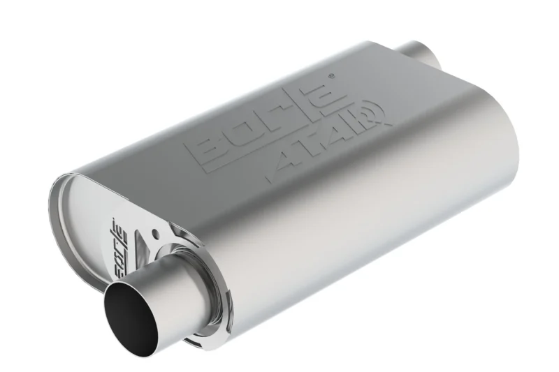 Borla 400947 - CrateMuffler, T-304 Stainless Steel