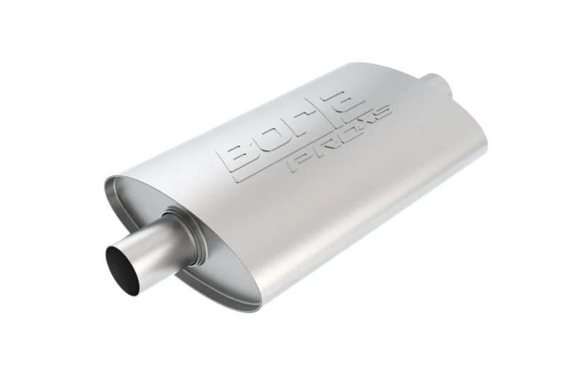 Borla 40347 - CrateMuffler, T-304 Stainless Steel