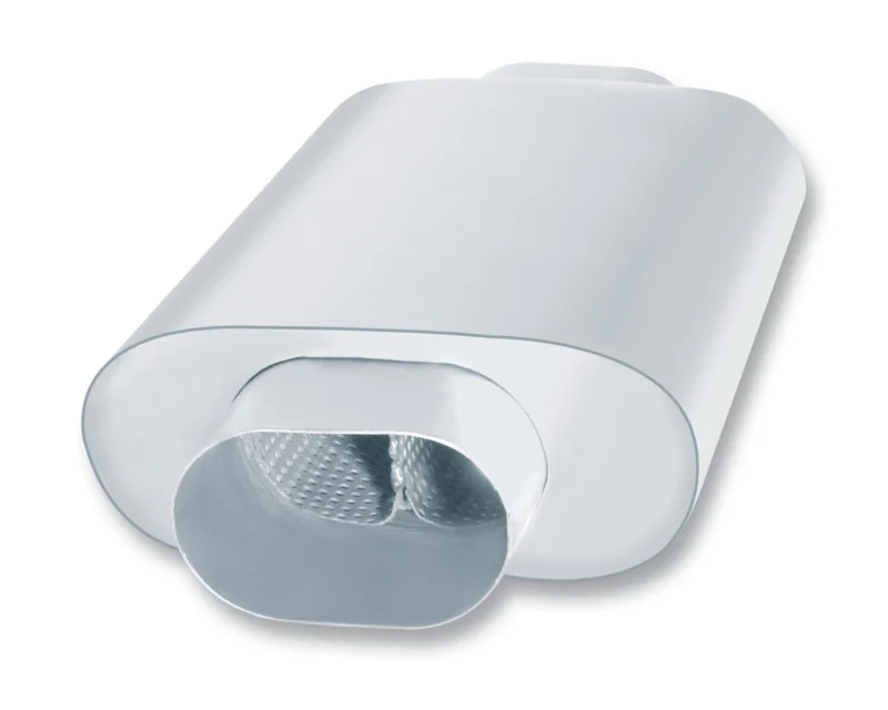 Borla 40536 - XR-1 Multi-Core Muffler, T-304 Stainless Steel