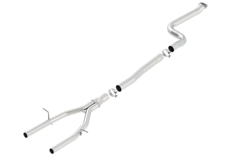 Borla 60622 - Mid-Pipes, T-304 Stainless Steel