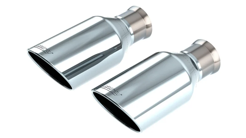 Borla 60718 - Exhaust Tips, Crew Cab, 5'7" Bed