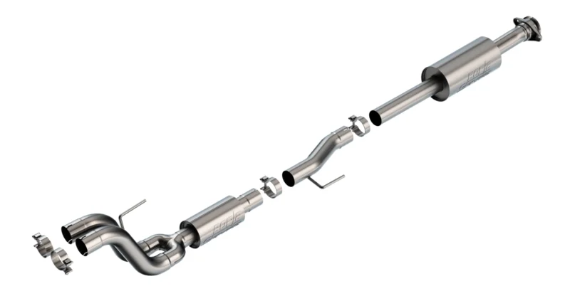 Borla 60731 - Mid-Pipes, Crew Cab, 5'7" Bed