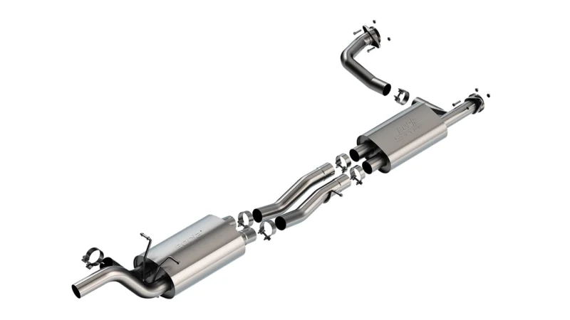 Borla 60755 - Mid-Pipes, Crew Cab, 5'7" Bed
