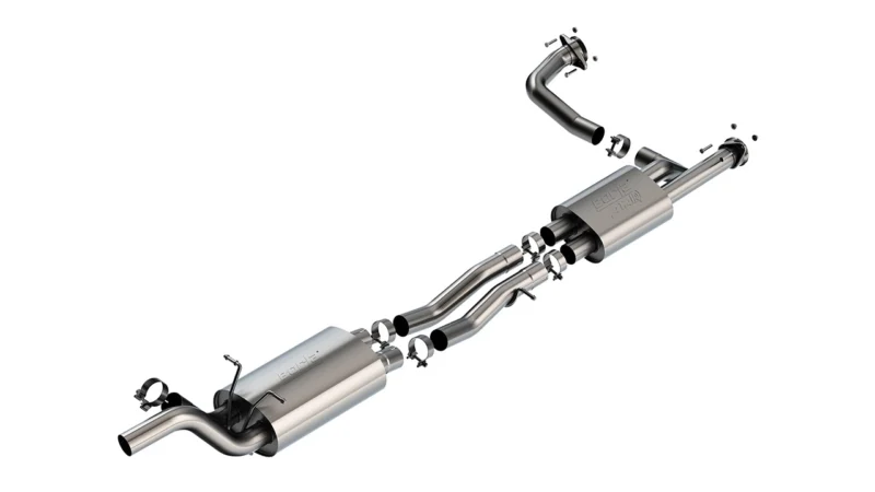 Borla 60756 - Mid-Pipes, Crew Cab, 5'7" Bed