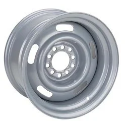 Boyd Coddington 55-5610A40S - Steel Rally Multi Leg, 5x4.5 +12mm, Silver