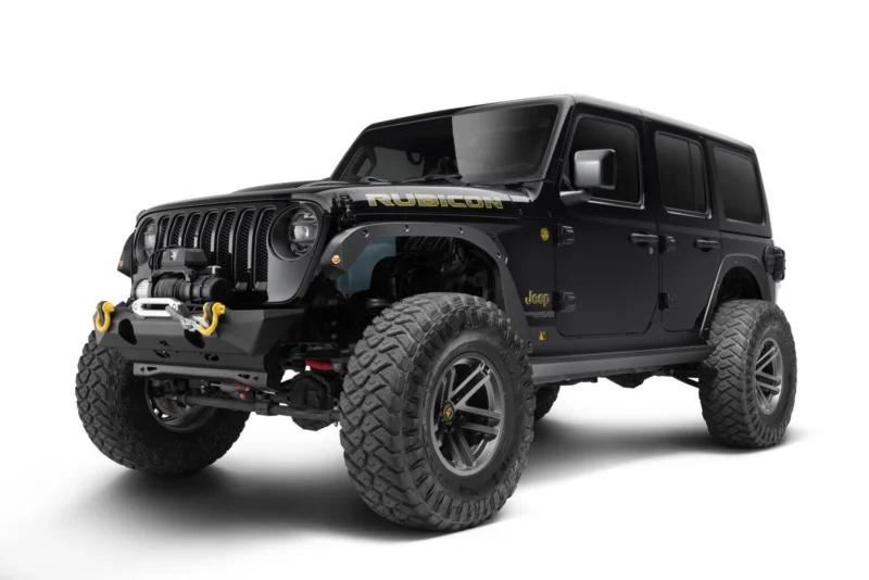 Bushwacker 14096 - Trail Armor, Black, Thermoplastic Olefin(TPO)