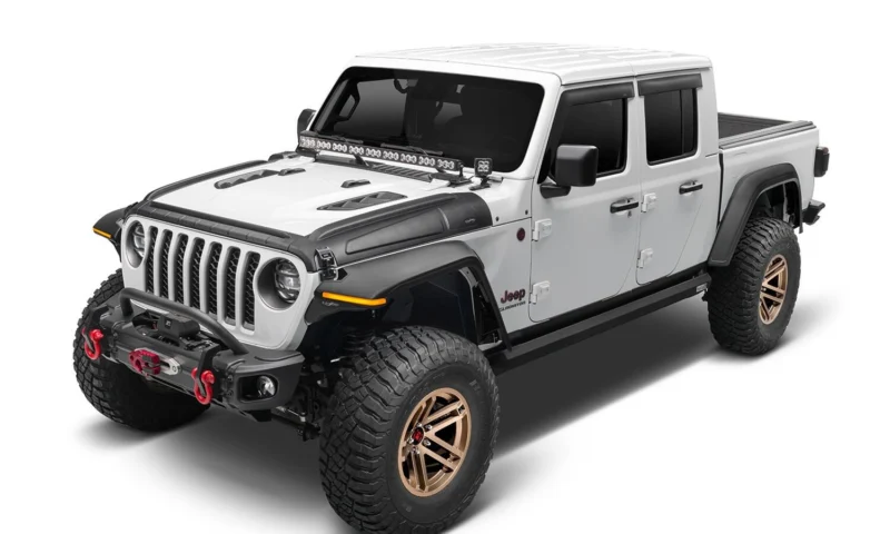 Bushwacker 14131 - Trail Armor, Black, Thermoplastic Olefin(TPO)