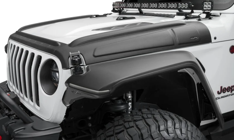 Bushwacker 14131 - Trail Armor, Black, Thermoplastic Olefin(TPO)
