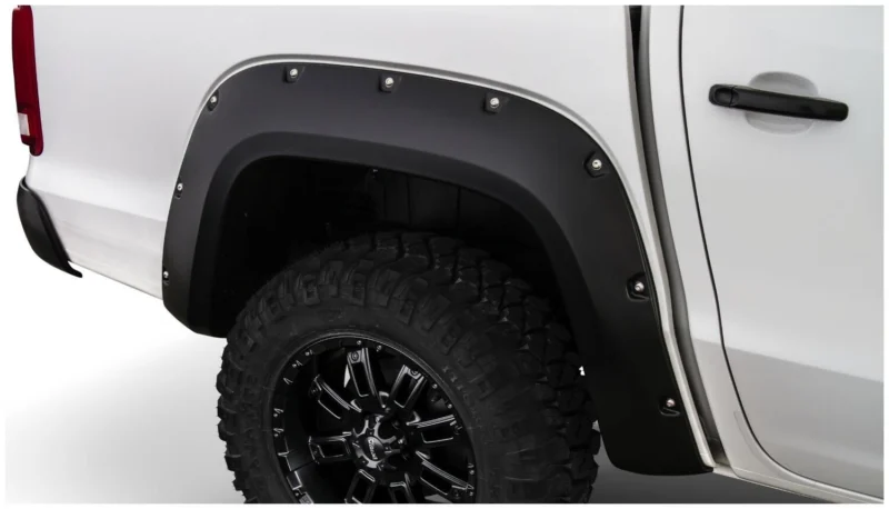 Bushwacker 171004-02 - Pocket Style Fender Flares, Black, Smooth