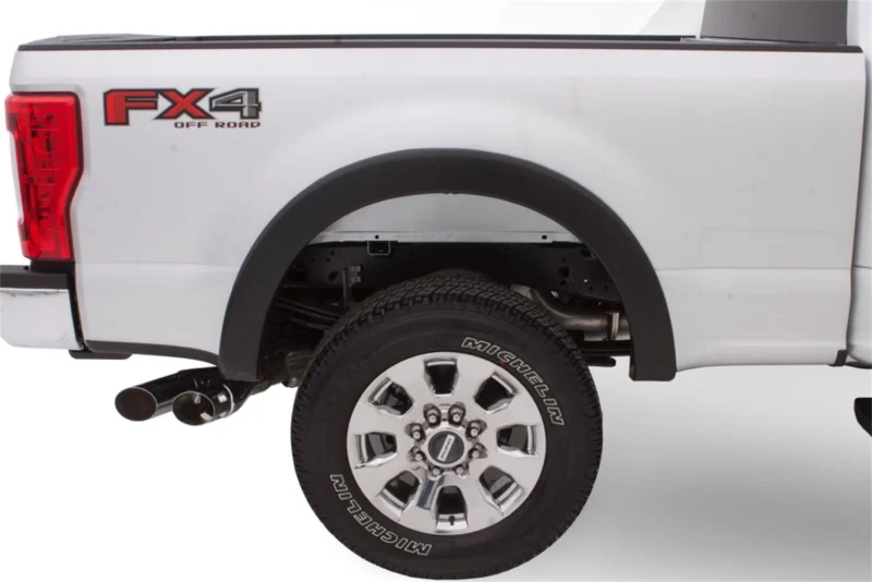 Bushwacker 20040-02 - OE Style Fender Flares, Black, Smooth