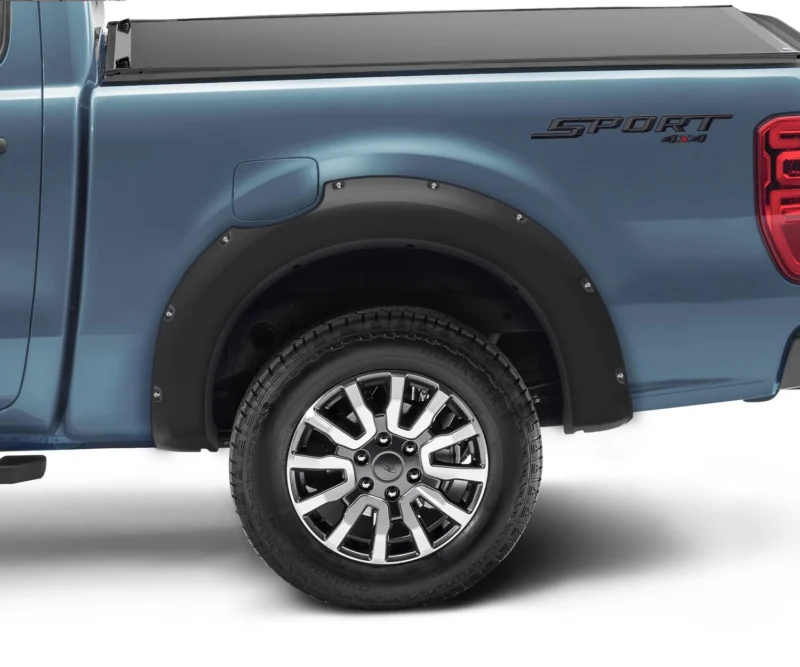 Bushwacker 20122-02 - Pocket Style Fender Flares, Black, Smooth