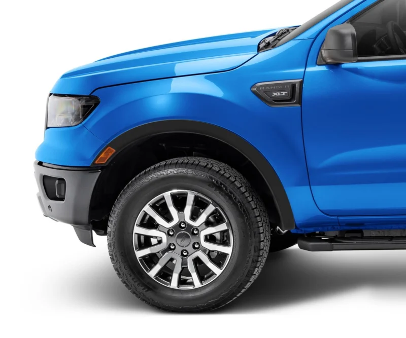 Bushwacker 20123-02 - OE Style Fender Flares, Black, Smooth