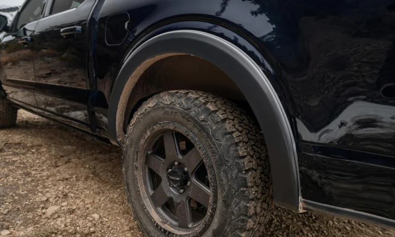 Bushwacker 20130-02 - OE Style Fender Flares, 2-Piece Rear, Black