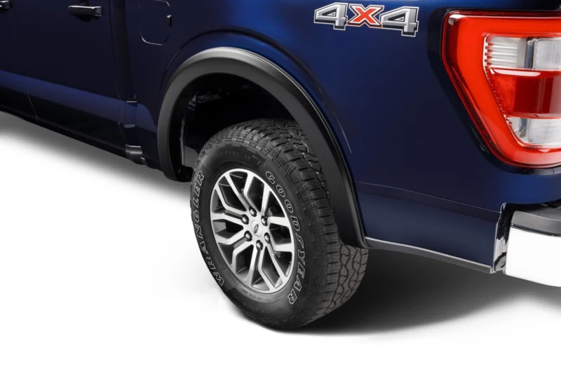 Bushwacker 20130-02 - OE Style Fender Flares, Black, Smooth