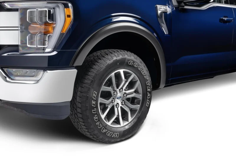 Bushwacker 20131-02 - OE Style Fender Flares, Black, Smooth