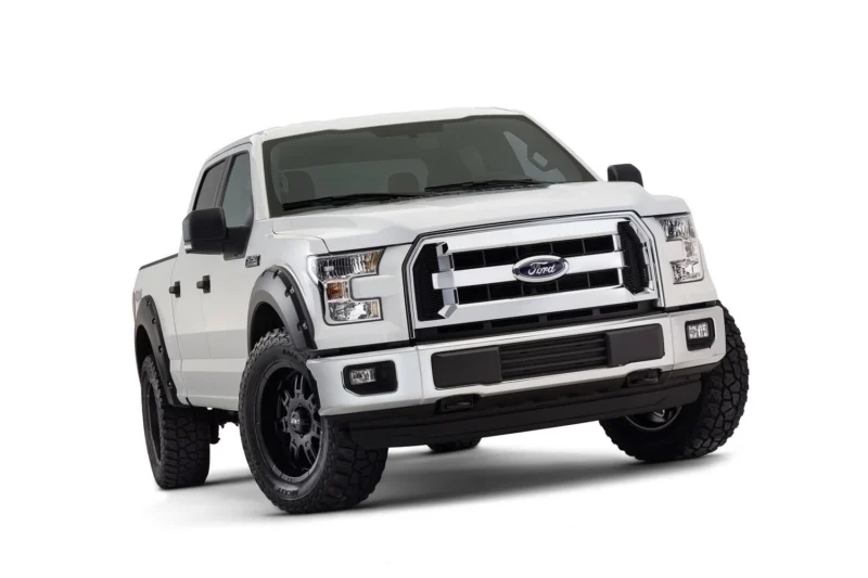 Bushwacker 20935-02 - Pocket Style Fender Flares, 4-Piece Set, Fleetside