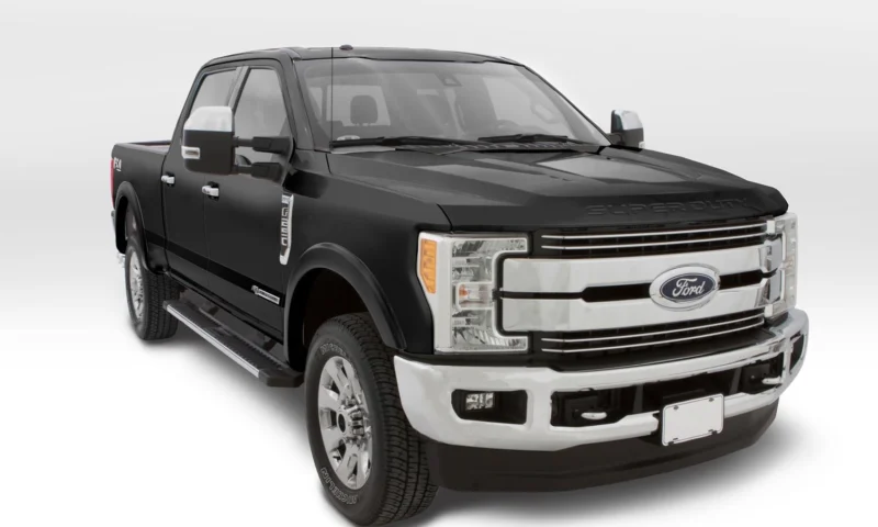 Bushwacker 20944-02 - OE Style Fender Flares, Black, Smooth