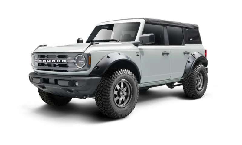 Bushwacker 20960-02 - Pocket Style Fender Flares, Black, Textured
