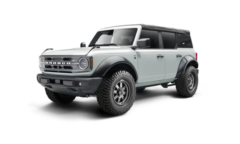 Bushwacker 20961-02 - Extend-A-Fender Flares, 4-Piece Set, Black