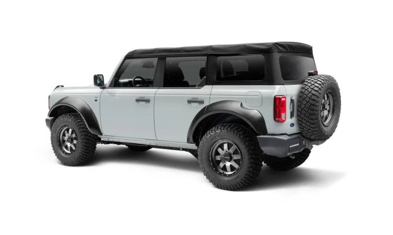 Bushwacker 20961-02 - Extend-A-Fender Flares, 4-Piece Set, Black
