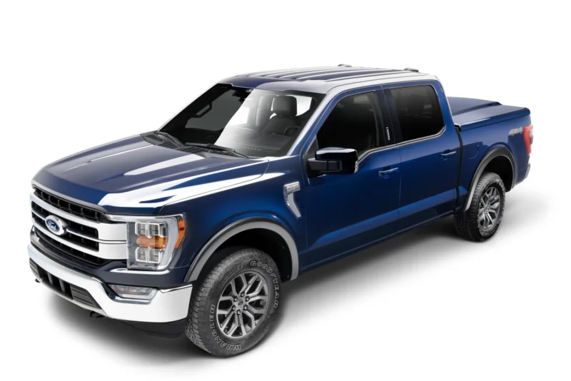 Bushwacker 20962-02 - OE Style Fender Flares, Black, Smooth