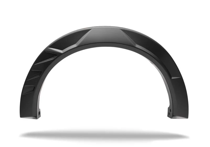 Bushwacker 20972-02 - DRT Style Fender Flares, 4-Piece Set, Black