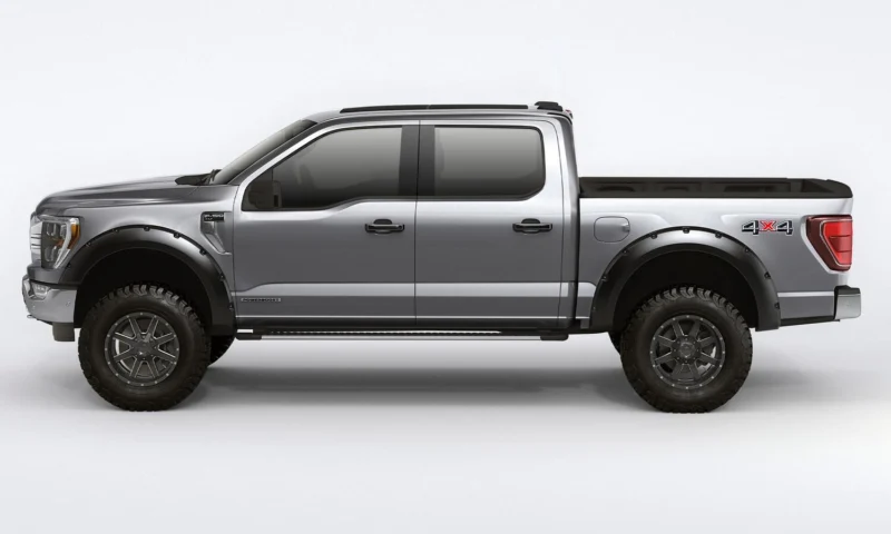 Bushwacker 28119-08 - Forge Fender Flares, 4-Piece Set, Black