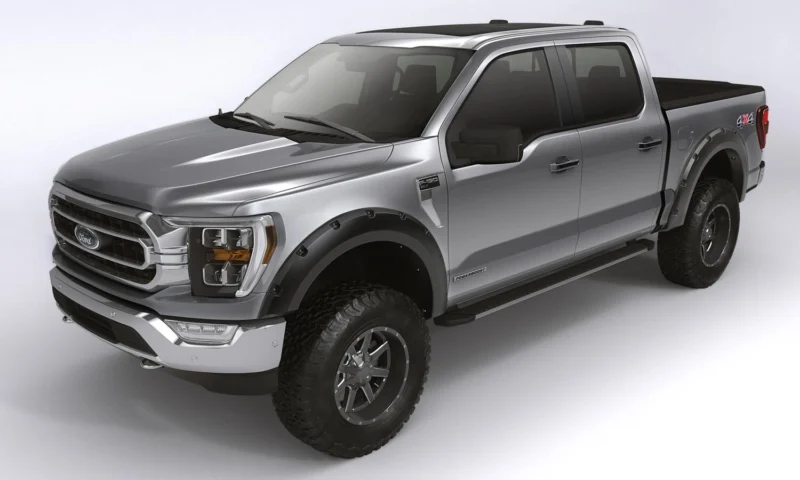 Bushwacker 28129-08 - Forge Fender Flares, Black, Textured