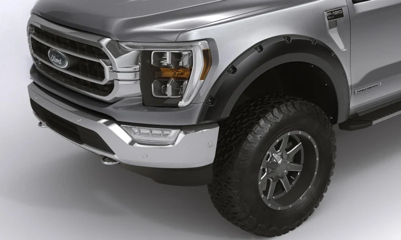 Bushwacker 28315-08 - Forge Fender Flares, 4-Piece Set, Black