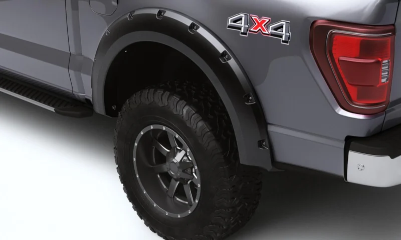 Bushwacker 28315-08 - Forge Fender Flares, 4-Piece Set, Black