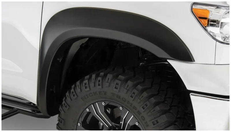 Bushwacker 30035-02 - Extend-A-Fender Flares, Black, Smooth