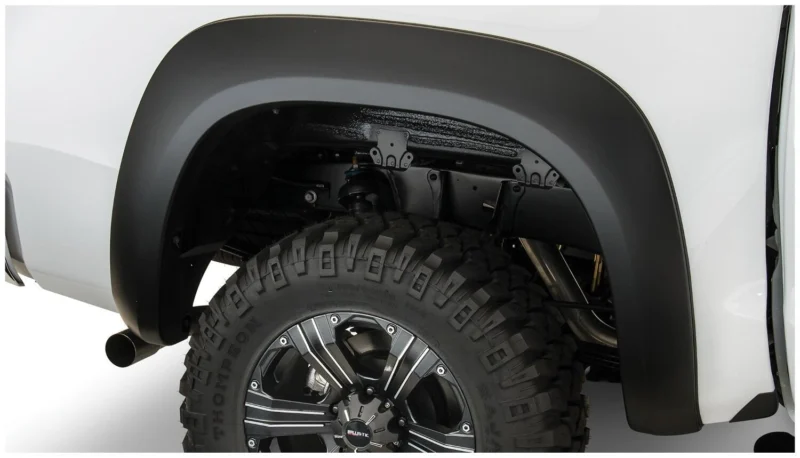 Bushwacker 30036-02 - Extend-A-Fender Flares, Black, Smooth