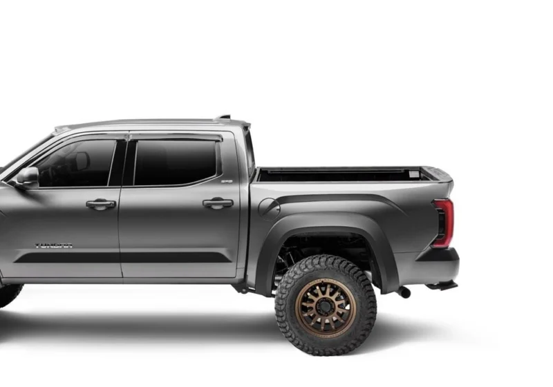 Bushwacker 30056-02 - Extend-A-Fender Flares, Black, Smooth