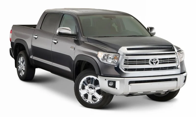 Bushwacker 30917-02 - OE Style Fender Flares, Black, Smooth