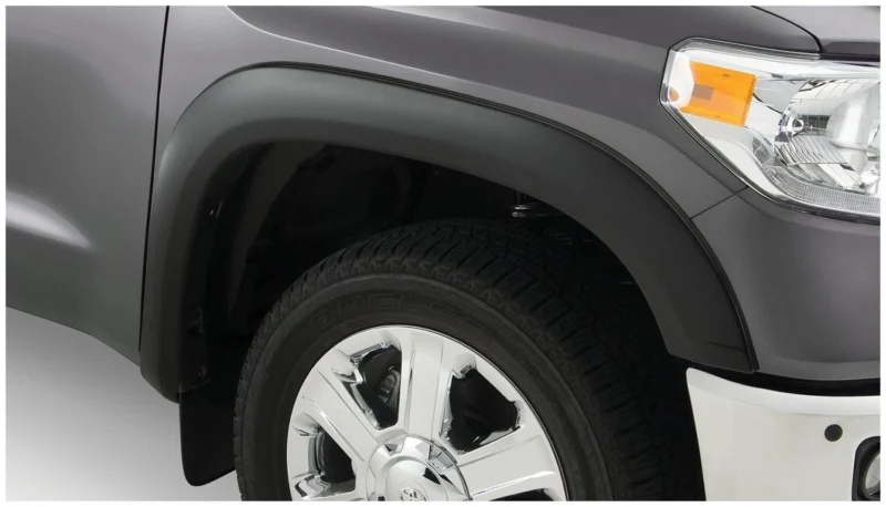 Bushwacker 31921-02 - OE Style Fender Flares, Black, Smooth