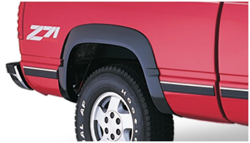 Bushwacker 40028-01 - OE Style Fender Flares, Black, Smooth