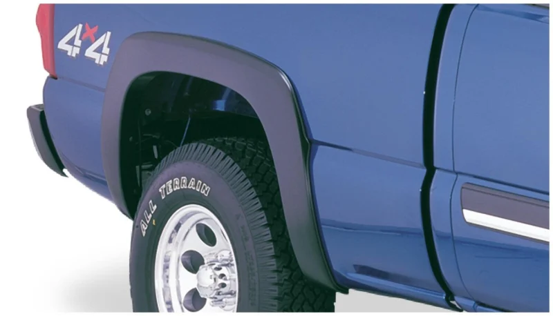Bushwacker 40054-02 - OE Style Fender Flares, Black, Smooth