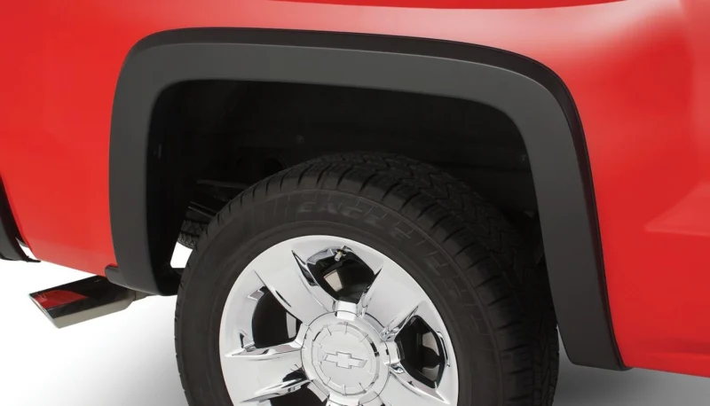 Bushwacker 40080-02 - OE Style Fender Flares, Black, Smooth