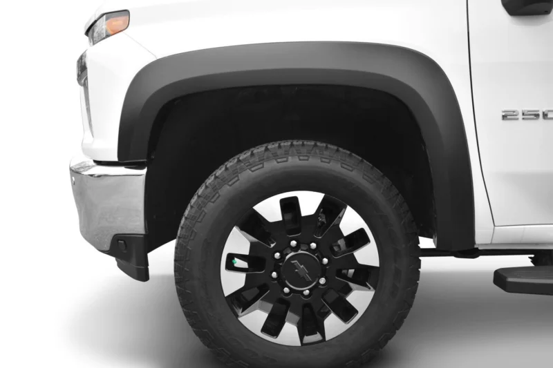 Bushwacker 40163-02 - Extend-A-Fender Flares, Black, Smooth