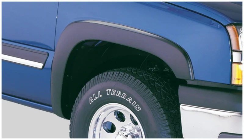 Bushwacker 40915-02 - OE Style Fender Flares, Black, Smooth