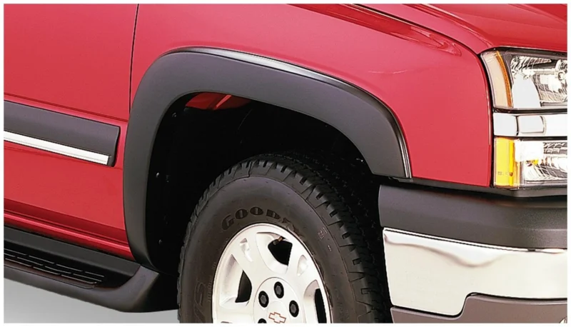 Bushwacker 40936-02 - OE Style Fender Flares, Black, Smooth