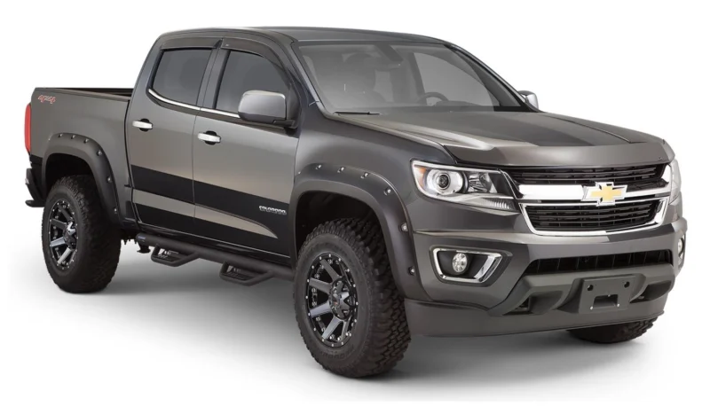 Bushwacker 40969-02 - Pocket Style Fender Flares, 4-Piece Set, 5'2" Bed