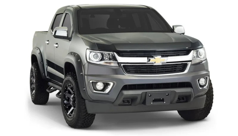 Bushwacker 40970-02 - Pocket Style Fender Flares, 4-Piece Set, 6'2" Bed