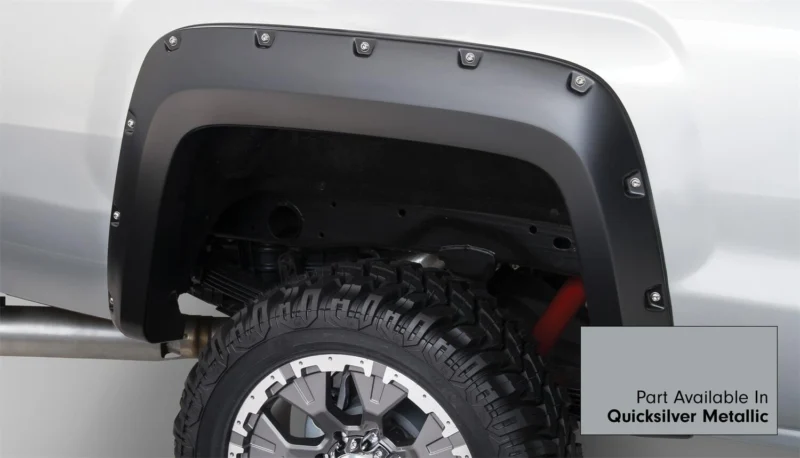 Bushwacker 40974-54 - Pocket Style Color-Matched Fender Flares, 4-Piece Set, Fleetside