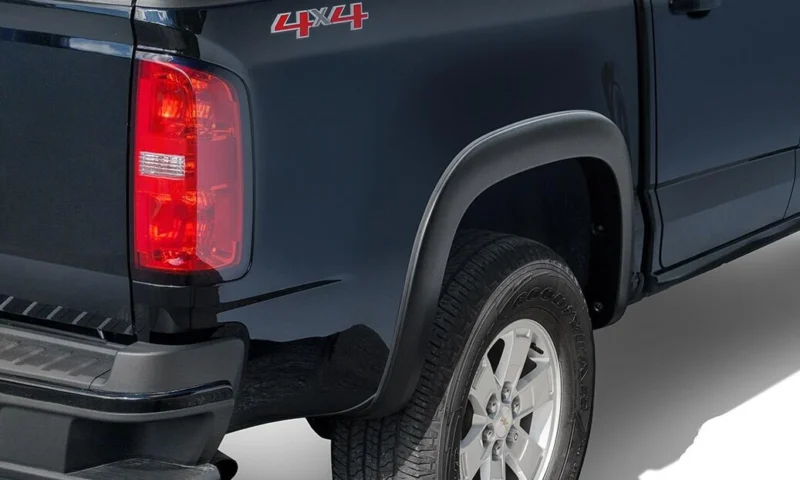Bushwacker 40985-02 - OE Style Fender Flares, 4-Piece Set, Black