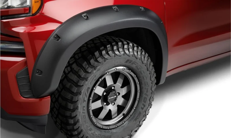 Bushwacker 48130-08 - Forge Fender Flares, 4-Piece Set, Black