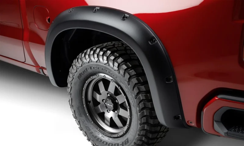 Bushwacker 48130-08 - Forge Fender Flares, 4-Piece Set, Black