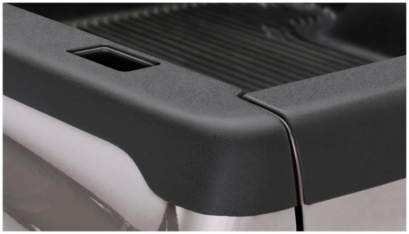 Bushwacker 48503 - Ultimate Bed Rail Caps, Black, Smooth