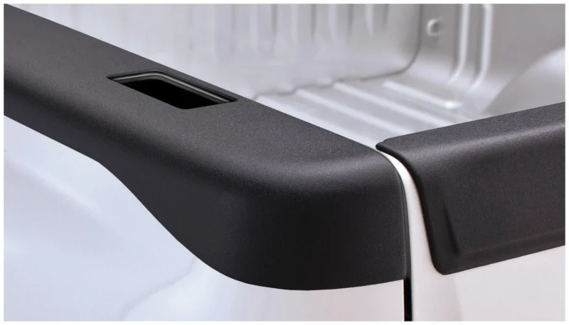 Bushwacker 48526 - Ultimate Bed Rail Caps, Black, Smooth